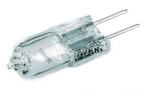 Standard 50W T4 Halogen 12V Bi-Pin GY6.35 Base Single Ended Clear JC Bulb (50T4Q/CL12/CH)