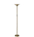 Adesso Solar LED Torchiere Antique Brass (5121-21)