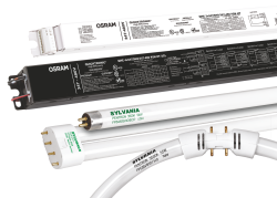 Sylvania QHE 2x54T5HO-347-480 PSN-HT 2 Or 1-Lamp 54WT5HO High Efficiency Programmed Rapid Start High Output Electronic Ballast 347-480V Hi-Temperature Leads (51485)
