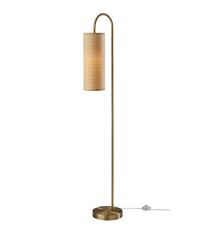 Adesso Mendoza Floor Lamp Antique Brass (5193-21)