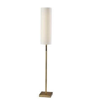 Adesso Matilda LED Floor Lamp With Smart Switch Antique Brass (5198-21)