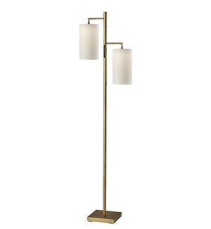 Adesso Matilda LED Tree Lamp With Smart Switch Antique Brass (5199-21)