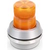 Edwards Signaling Edwards 51 Series Flashing Light With Base Mounted Horn Amber 24VDC 1.1A (51A-G1)
