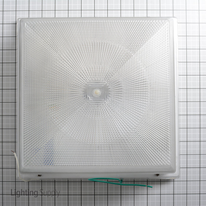 Standard 52W Compact Fluorescent Canopy Fixture 6500K For 120 277V With Lamps (VN40F52EL)