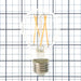 Westinghouse 9W A19 Filament LED Dimmable Clear 2700K E26 Medium Base 120V (5224000)