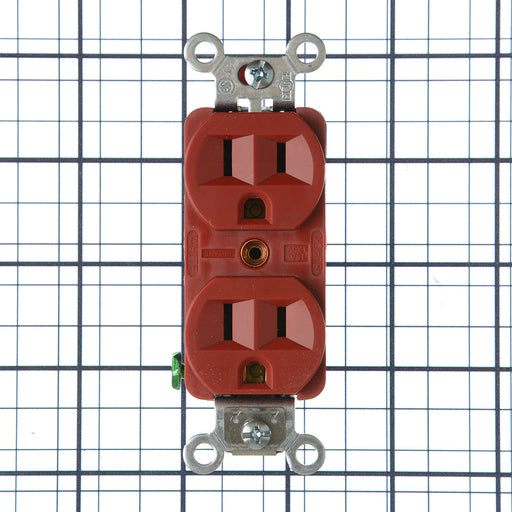 Bryant Heavy-Duty 15A/125V Duplex Red (5262BRED)