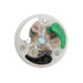 Leviton Black And White Lever Edge 20A 125V Straight Blade Connector 2-Pole 3-Wire NEMA 5-20R Grounding Industrial Grade (5369E)