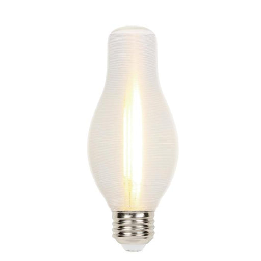 Westinghouse 6.5H19/Glowescentled/Dim/Cl/30 6.5W H19 Glowescent LED Dimmable Clear Spun-Satin 3000K Medium E26 Base 120V (5276000)