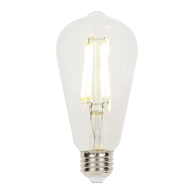 Westinghouse 13ST20/FilamentLED/DIM/CL/30 13W ST20 Filament LED Dimmable Clear 3000K 1600Lm E26 Medium Base 120V (5289000)