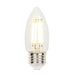 Westinghouse 6.5B11/FilamentLED/DIM/CL/27 6.5W B11 Filament LED Dimmable Clear 2700K 800Lm E26 Medium Base 120V (5309000)