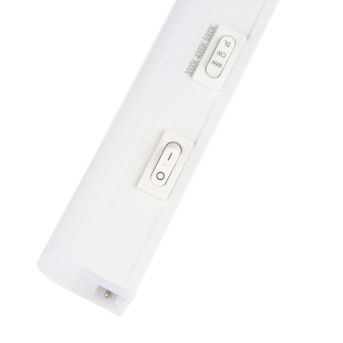 Sunlite LED 34 Inch Linkable Fixture 12W 1200Lm 30K/40K/50K 120V 80 CRI Under-Cabinet Mount White (53109-SU)