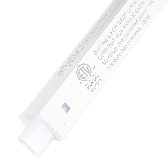 Sunlite LED 34 Inch Linkable Fixture 12W 1200Lm 30K/40K/50K 120V 80 CRI Under-Cabinet Mount White (53109-SU)