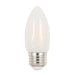 Westinghouse 4.5B11/FilamentLED/DIM/F/27 4.5W B11 Filament LED Dimmable Frosted 2700K 500Lm E26 Medium Base 120V (5315000)