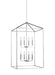 Generation Lighting Perryton Extra Large Eight Light Hall/Foyer (5315008-05)