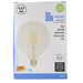 Westinghouse 6.5W 120V G40 Filament LED Dimmable Clear 80 CRI 810Lm 2700K (5317500)