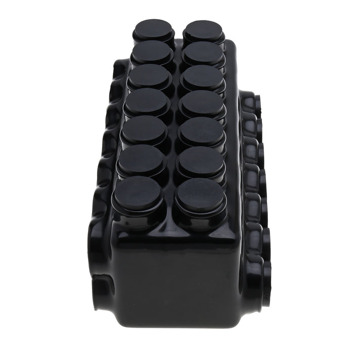 NSI 600 MCM - 6 AWG Stacked Polaris Insulated Multi-Tap Connector 14-Port [Double Sided Entry] (IPLDS600-14)