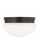 Generation Lighting Webster Two Light Ceiling Flush Mount (5328-710)