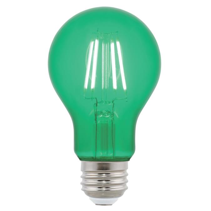 Westinghouse 4.5A19/FilamentLED/G 4.5W A19 Filament LED Green E26 Medium Base 120V (5331000)