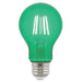 Westinghouse 4.5A19/FilamentLED/G 4.5W A19 Filament LED Green E26 Medium Base 120V (5331000)