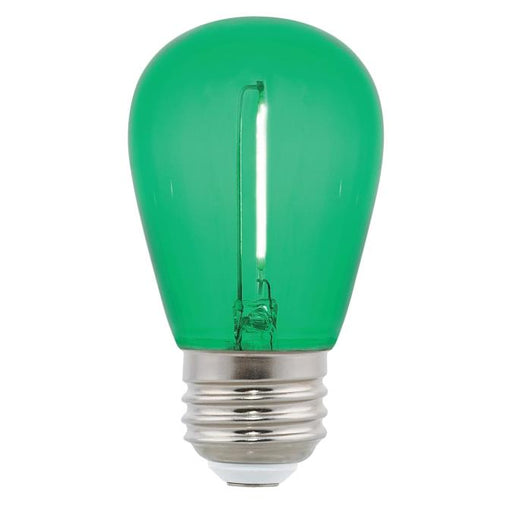 Westinghouse 2S14/FilamentLED/G 2W S14 Filament LED Green E26 Medium Base 120V (5333000)