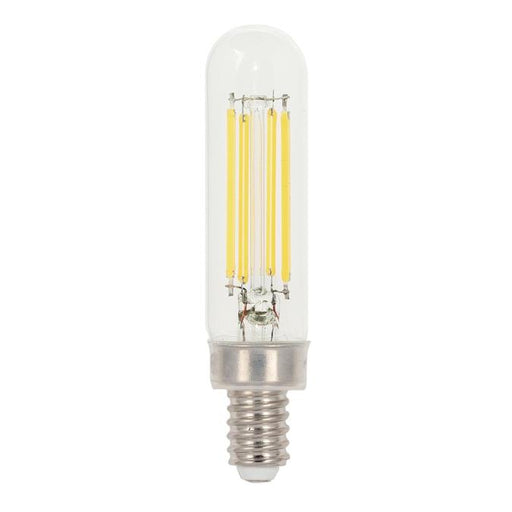 Westinghouse 5T6/FilamentLED/DIM/CL/CB/27 5W T6 Filament LED Dimmable Clear 2700K 600Lm E12 Candelabra Base 120V (5334000)