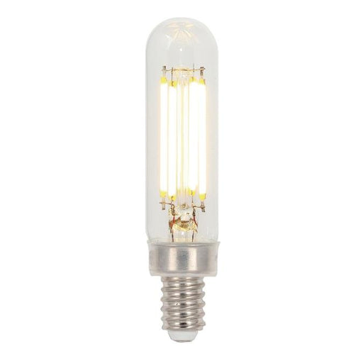 Westinghouse 5T6/FilamentLED/DIM/CL/CB/27 5W T6 Filament LED Dimmable Clear 2700K 600Lm E12 Candelabra Base 120V (5334000)