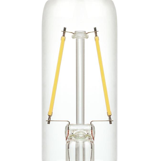 Westinghouse 3.5T10/FilamentLED/DIM/CL/27 3.5W LED T10 Filament Bulb Medium E26 Base 350Lm 2700K 80 CRI 120V Dimmable (5339000)