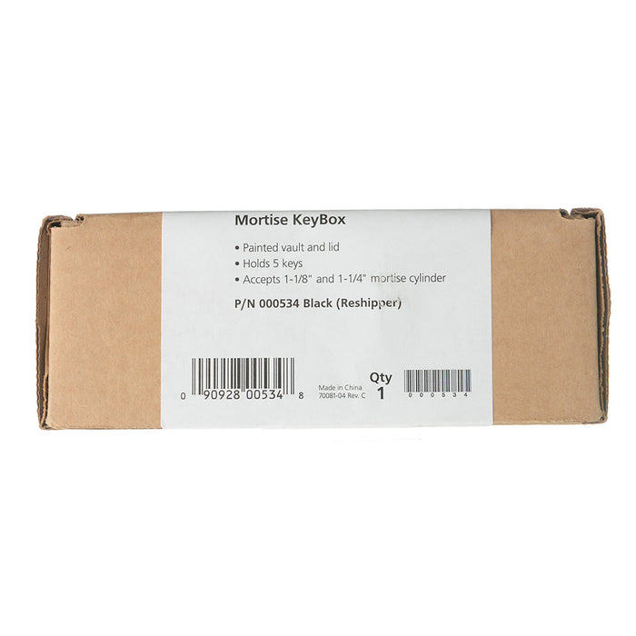 Kidde S5 Keysafe Original Permanent Mortise Black (000534)