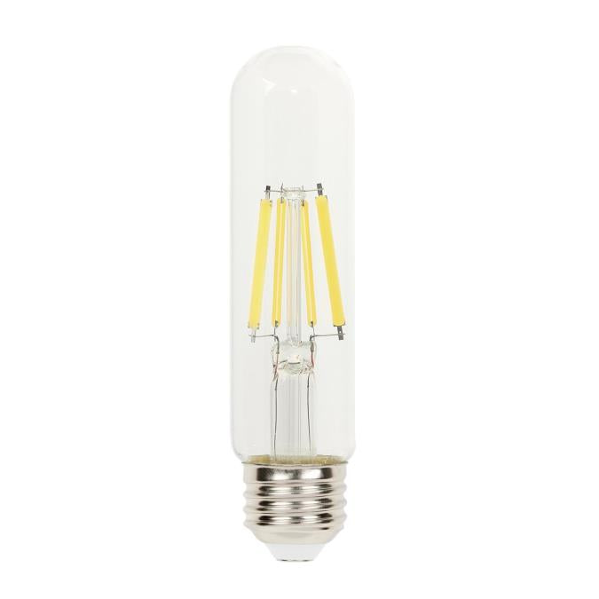 Westinghouse 8T10/FilamentLED/DIM/CL/27 8W T10 Filament LED Dimmable Clear 2700K 1000Lm E26 Medium Base 120V (5342000)