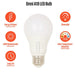 Westinghouse 5.5OMNIA19/LED/DIM/SW/27-50 5.5W Omni LED A19 Bulb Medium E26 Base CCT Selectable 2700K/3000K/3500K/4000K/5000K 80 CRI 120V Dimmable (5343000)