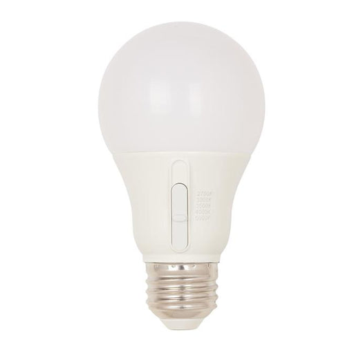Westinghouse 12OMNIA19/LED/DIM/SW/27-50 12W Omni LED A19 Bulb Medium E26 Base CCT Selectable 2700K/3000K/3500K/4000K/5000K 80 CRI 120V Dimmable (5345000)