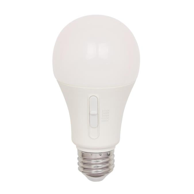 Westinghouse 15OMNIA19/LED/DIM/SW/27-50 15W Omni LED A19 Bulb Medium E26 Base CCT Selectable 2700K/3000K/3500K/4000K/5000K 80 CRI 120V Dimmable (5346000)
