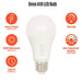 Westinghouse 15OMNIA19/LED/DIM/SW/27-50 15W Omni LED A19 Bulb Medium E26 Base CCT Selectable 2700K/3000K/3500K/4000K/5000K 80 CRI 120V Dimmable (5346000)