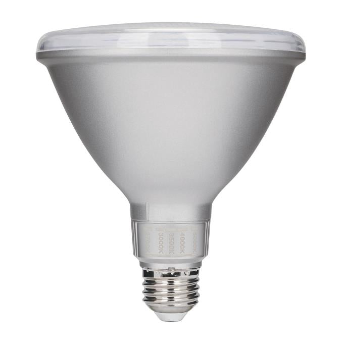 Westinghouse 15W LED PAR38 Bulb Medium E26 Base 1350Lm CCT Selectable 2700K/3000K/3500K/4000K/5000K 80 CRI Dimmable 120V (5353000)