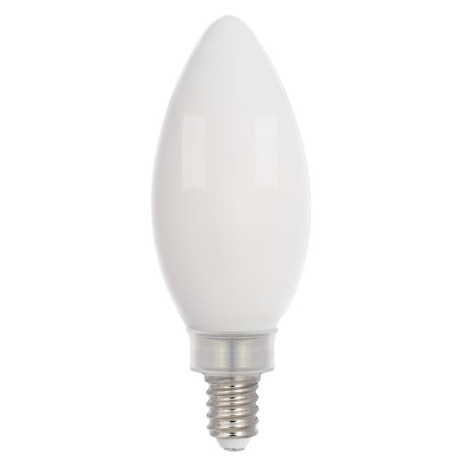 Westinghouse 5.5B11/FilamentLED/DIM/SW/CB/27 5.5W LED B11 Dimmable Filament Bulb Candelabra E12 Base 800Lm 2700K 120V 80 CRI (5359000)