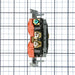 Leviton Isolated Ground Duplex Receptacle Outlet Heavy-Duty Industrial Spec Grade Smooth Face 20 Amp 125V Back And Side Wire Orange(5362-IG)