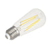 Westinghouse 8ST15/FilamentLED/DIM/CL/27 8W LED ST15 Dimmable Filament Bulb Medium E26 Base 1000Lm 2700K 80 CRI 120V Clear (5363000)