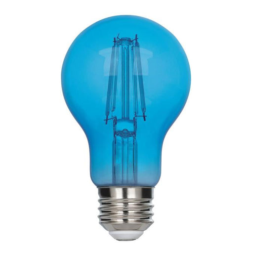 Westinghouse 4.5W LED Filament A19 Bulb Medium E26 Base Blue 360 Degree Beam Angle 120V (5367000)