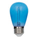 Westinghouse 2W LED Filament S14 Bulb Medium E26 Base Blue 360 Degree Beam Angle 120V (5370000)