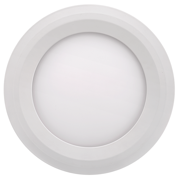 ETI DLLP-NL-6IN-900LM-9-5CP-SV-TD 6 Inch 15W Lowpro Recessed Downlight With Color Preference And Nightlight (53828103)