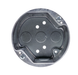 Southwire 4 Inch Round Fan Rated Box 2-1/8 Inch Deep 1/2 Inch Knockout No Bracket (54171-CFNB)