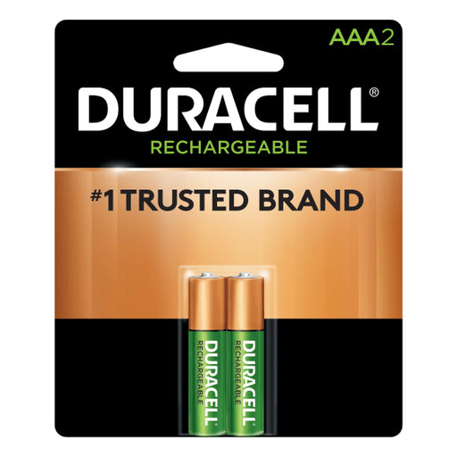 Duracell 4133366158 Duracell Rechargeable AAA Batteries (DX2400B2N)