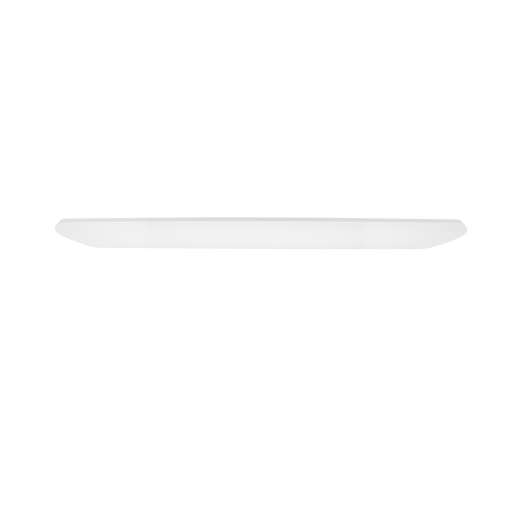 ETI LFMT-1x4-8CP3-SV-TD 4 Foot X 10 Inch Rectangular Puff Flush Mount Fixture 40W CCT Selectable 3000K/4000K/5000K 80 CRI 120V Triac Dimming White (567121121)