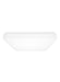 Generation Lighting Vitus Medium LED Square Ceiling Flush Mount 3000K (5676093S-15)