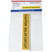 HellermannTyton Solar Label Reflective Caution Solar Circuit 6.5 Inch X 1.0 Inch Vinyl Yellow 10 Per Package (596-00673)