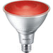 Philips 13.5PAR38/PER/RED/G/E26/ND/ULW 3/1PF 568295 13.5W LED Party Spot PAR38 Lamp Red E26 Base Non-Dimmable (929001306863)