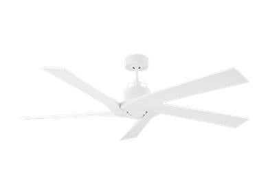 Generation Lighting Aspen 56 Inch Ceiling Fan Matte White Finish (5ASPR56RZW)