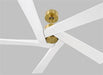 Generation Lighting Aspen 70 Inch Ceiling Fan Burnished Brass Finish (5ASPR70BBS)