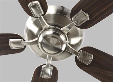 Generation Lighting Colony 52 Inch Ceiling Fan Brushed Steel (5COM52BS)