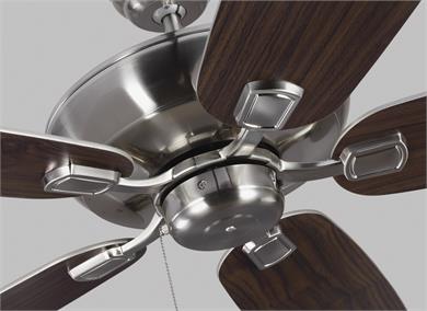 Generation Lighting Colony 60 Inch Ceiling Fan Brushed Steel (5CSM60BS)